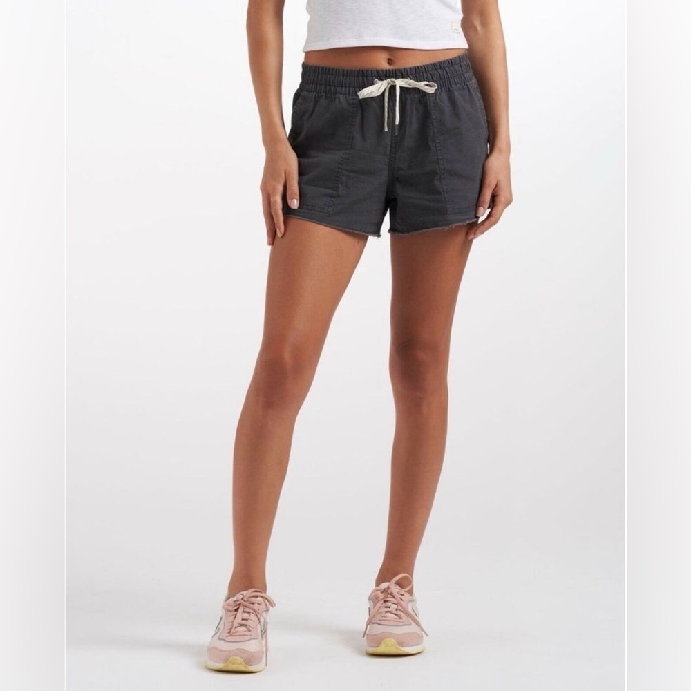 Vuori Vintage Ripstop Shorts in Blue Size Large
